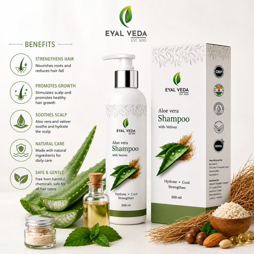 Aloevera with Vettivar Shampoo