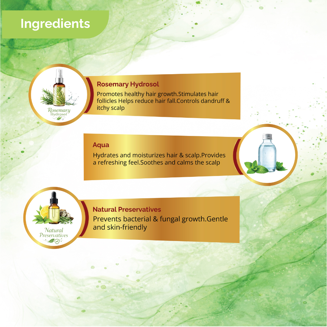 Rosemery Water spray