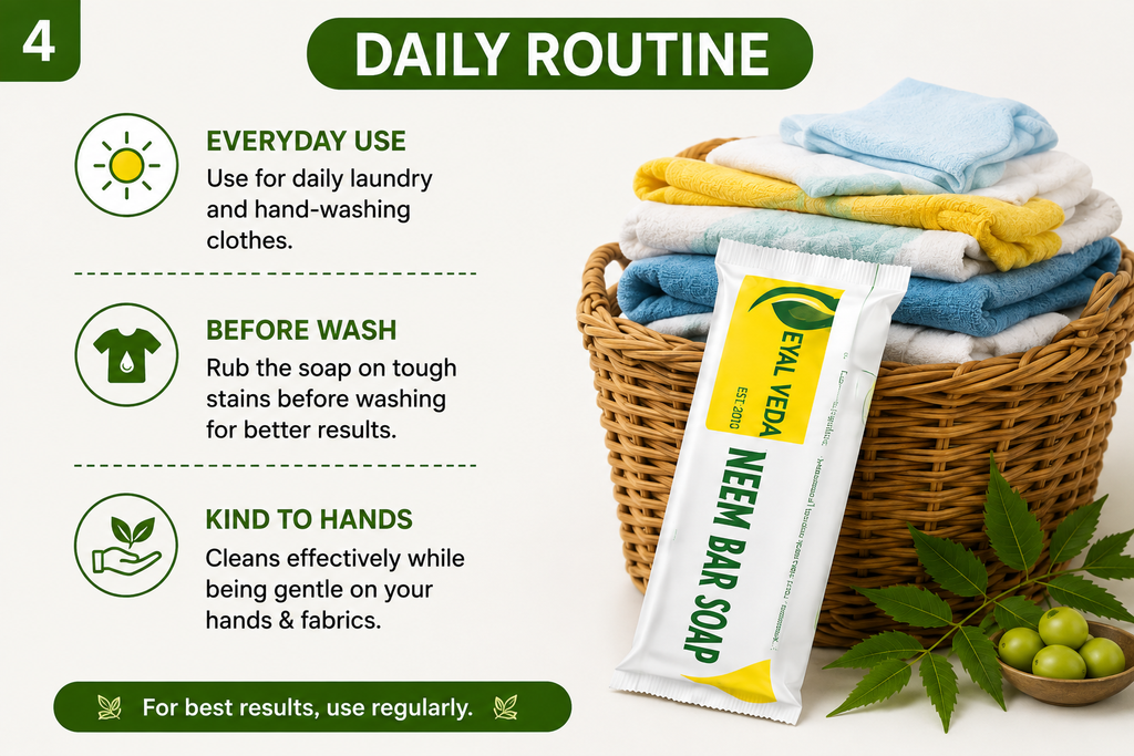 Neem bar soap(laundry bar)