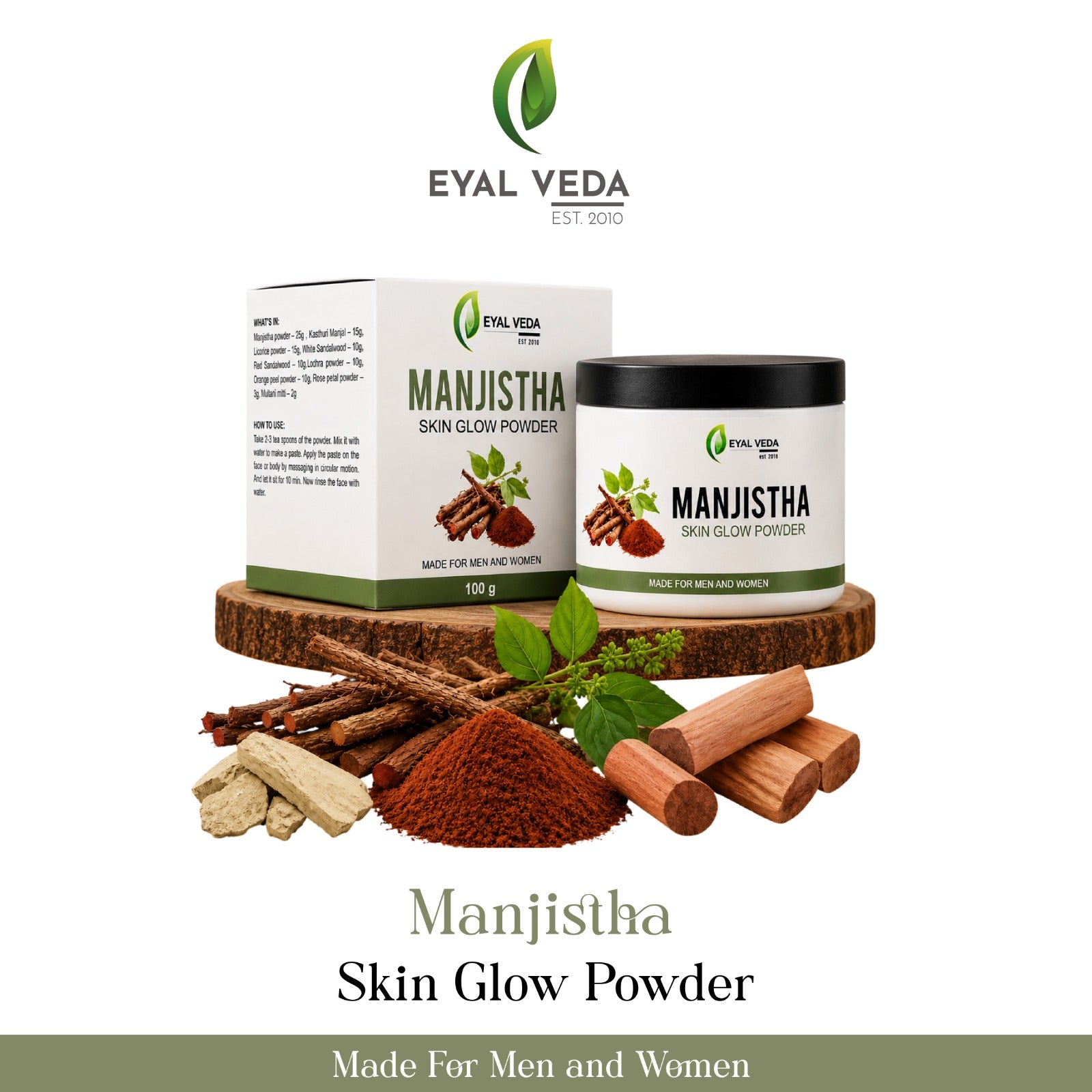Majistha skin glow powder