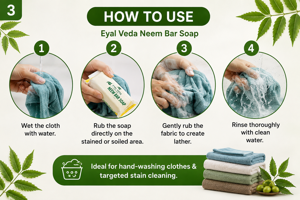 Neem bar soap(laundry bar)