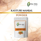 Kasturi Manjal powder herbal skincare product pouch front view