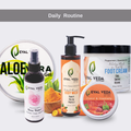 Natural Daily Skin Care Combo Kit for Clean Hydrated and Healthy Skin EYAL VEDA