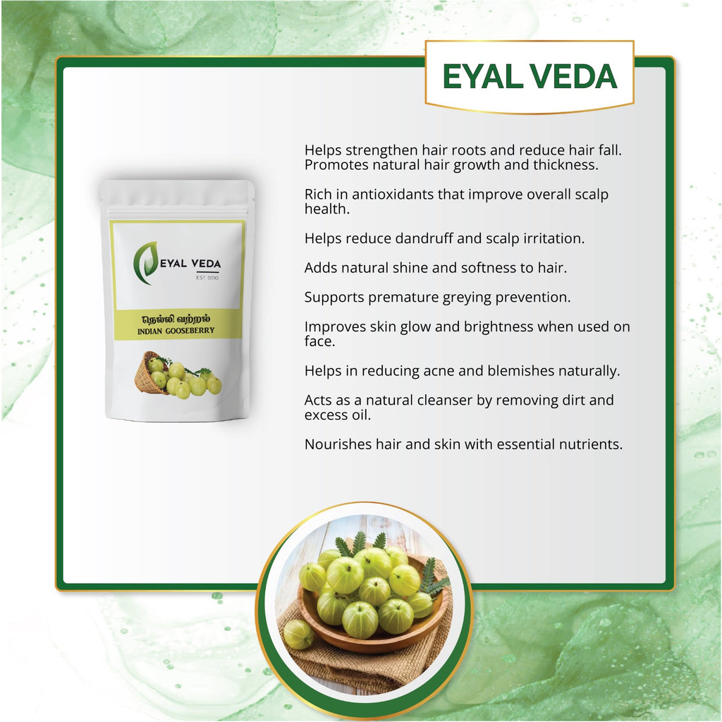 Amla powder hair mask for strong shiny hair and scalp nourishment