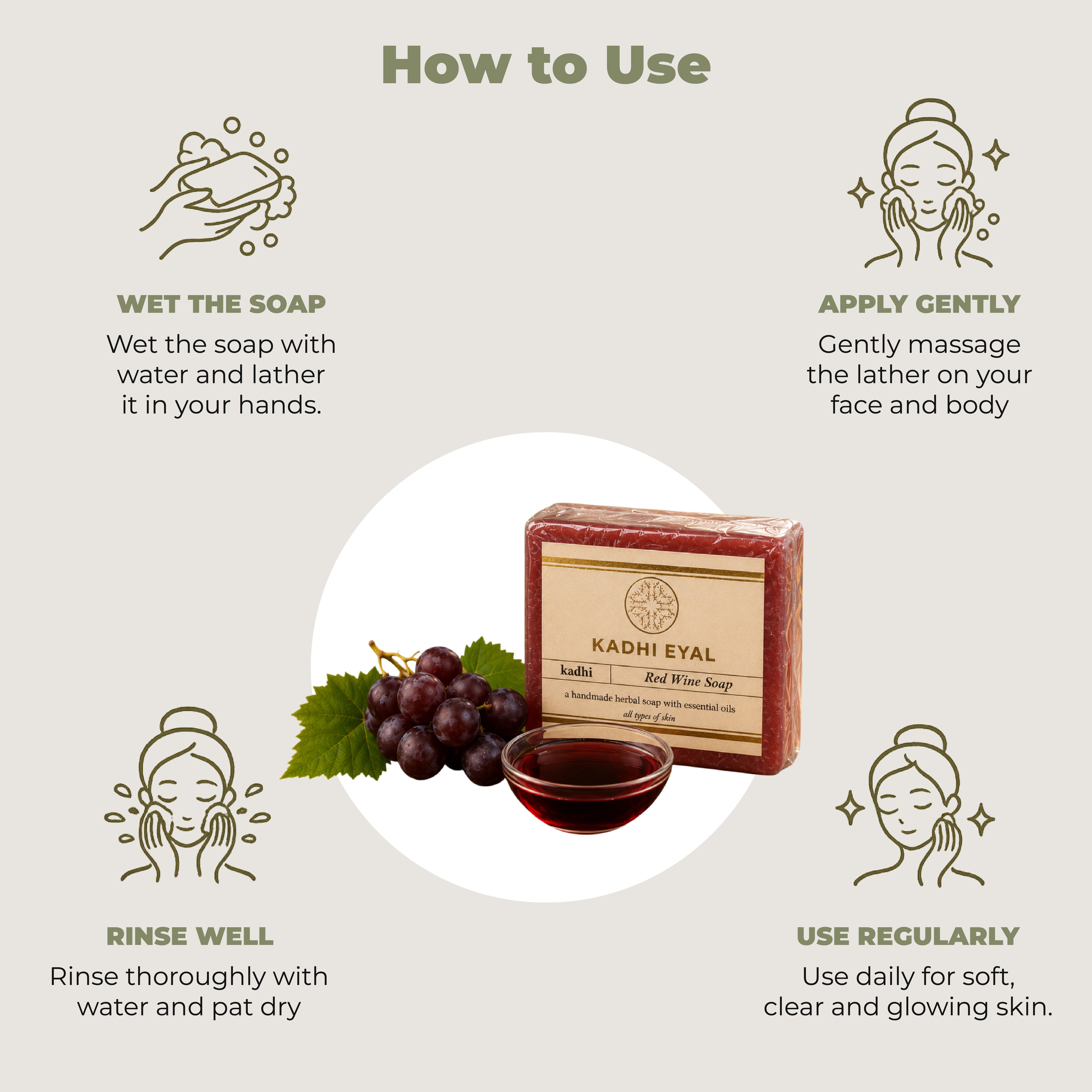 Redwine Soap
