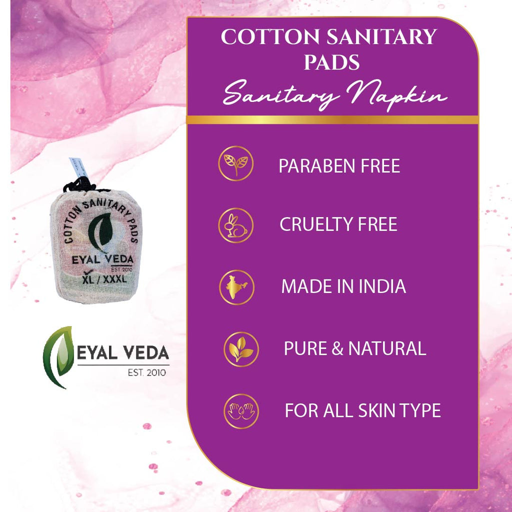 rash-free cotton sanitary napkins for sensitive skin