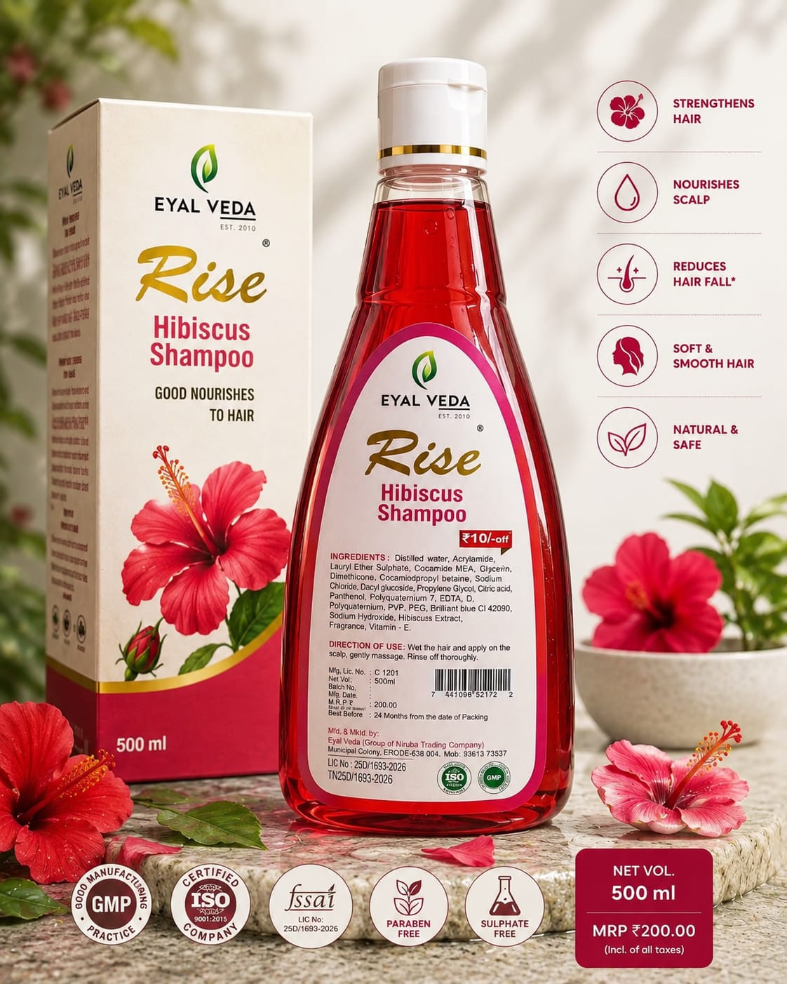 Rise Hibiscus Shampoo