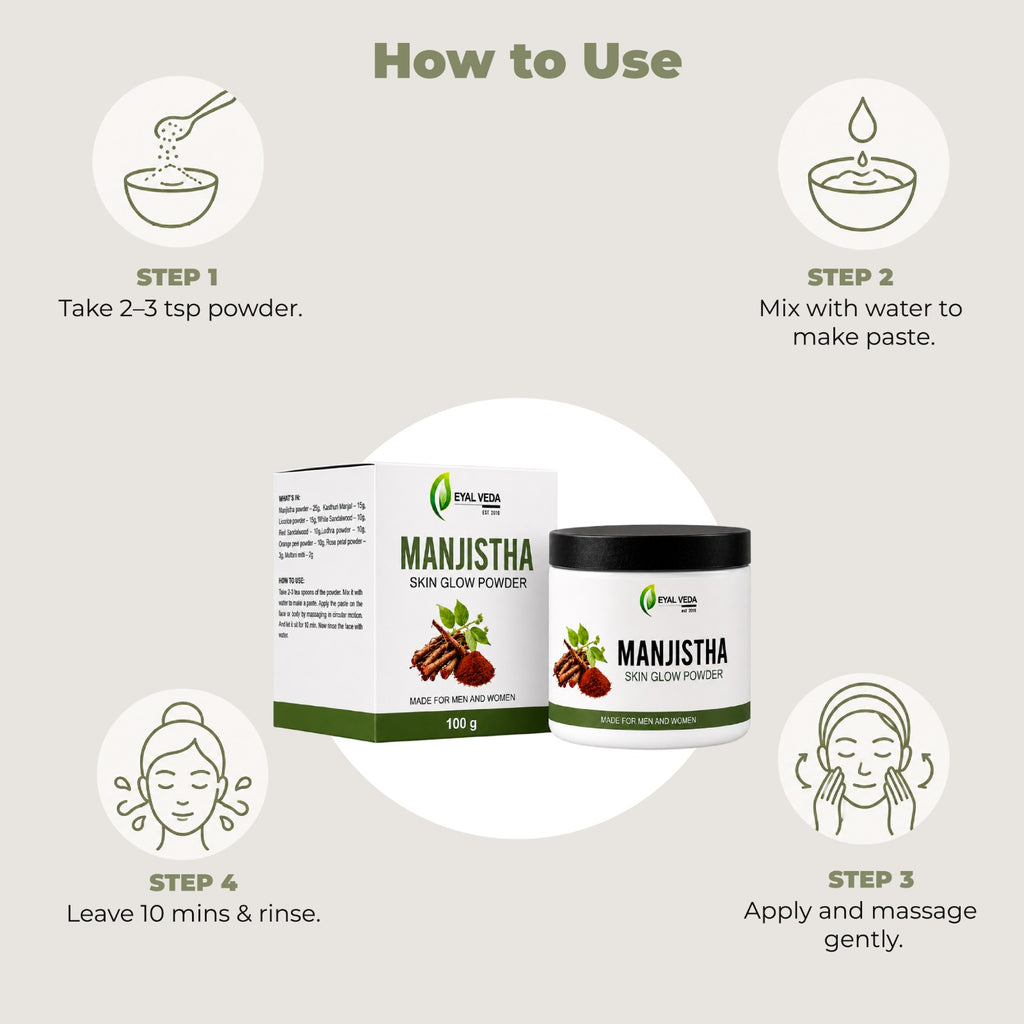 Majistha skin glow powder