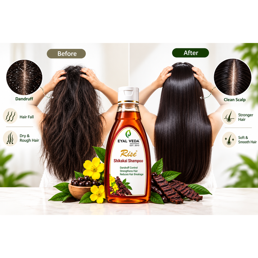Rise shikakai shampoo