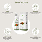 Hibiscus with Kundrinmani Shampoo