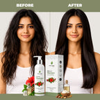 Hibiscus with Kundrinmani Shampoo