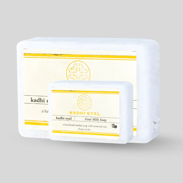 Natural goat milk soap bar for deep moisturizing and soft glowing skin