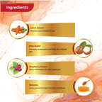 carrot and raspberry lip balm ingredients rich in vitamins for lips