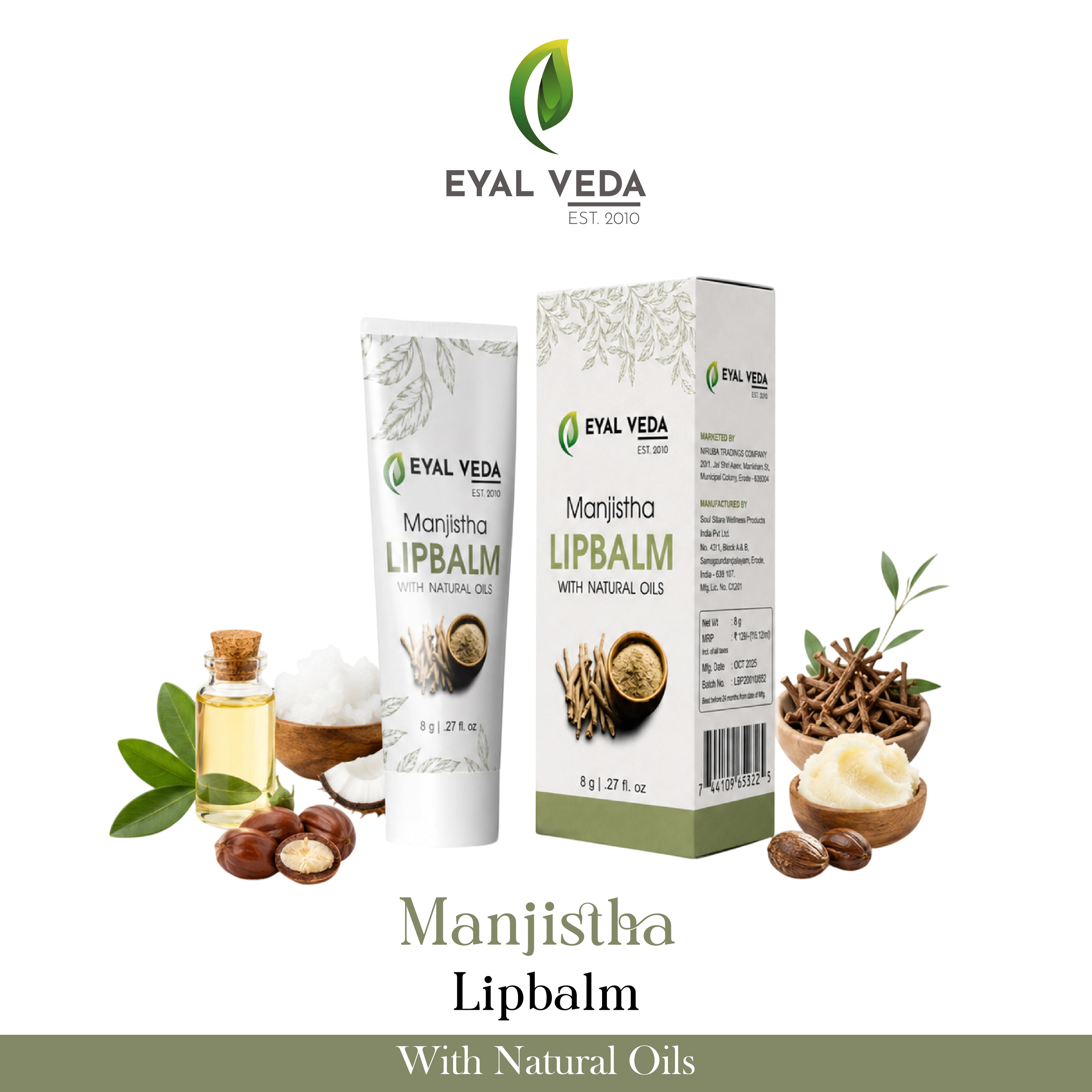 Manjistha Lip Balm