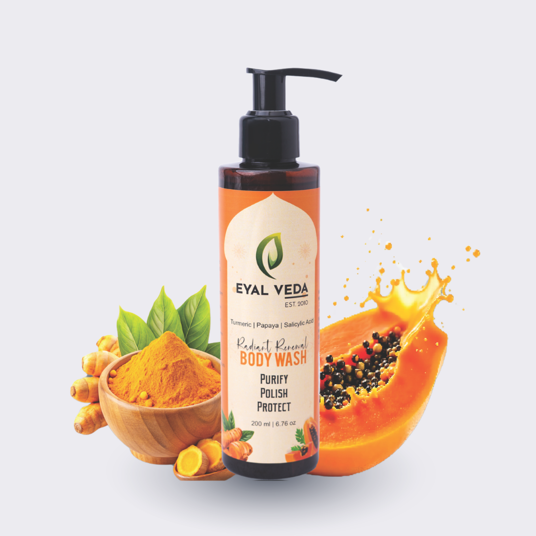 Eyalveda Natural Radiant Renewal Body Wash for glowing and healthy skin