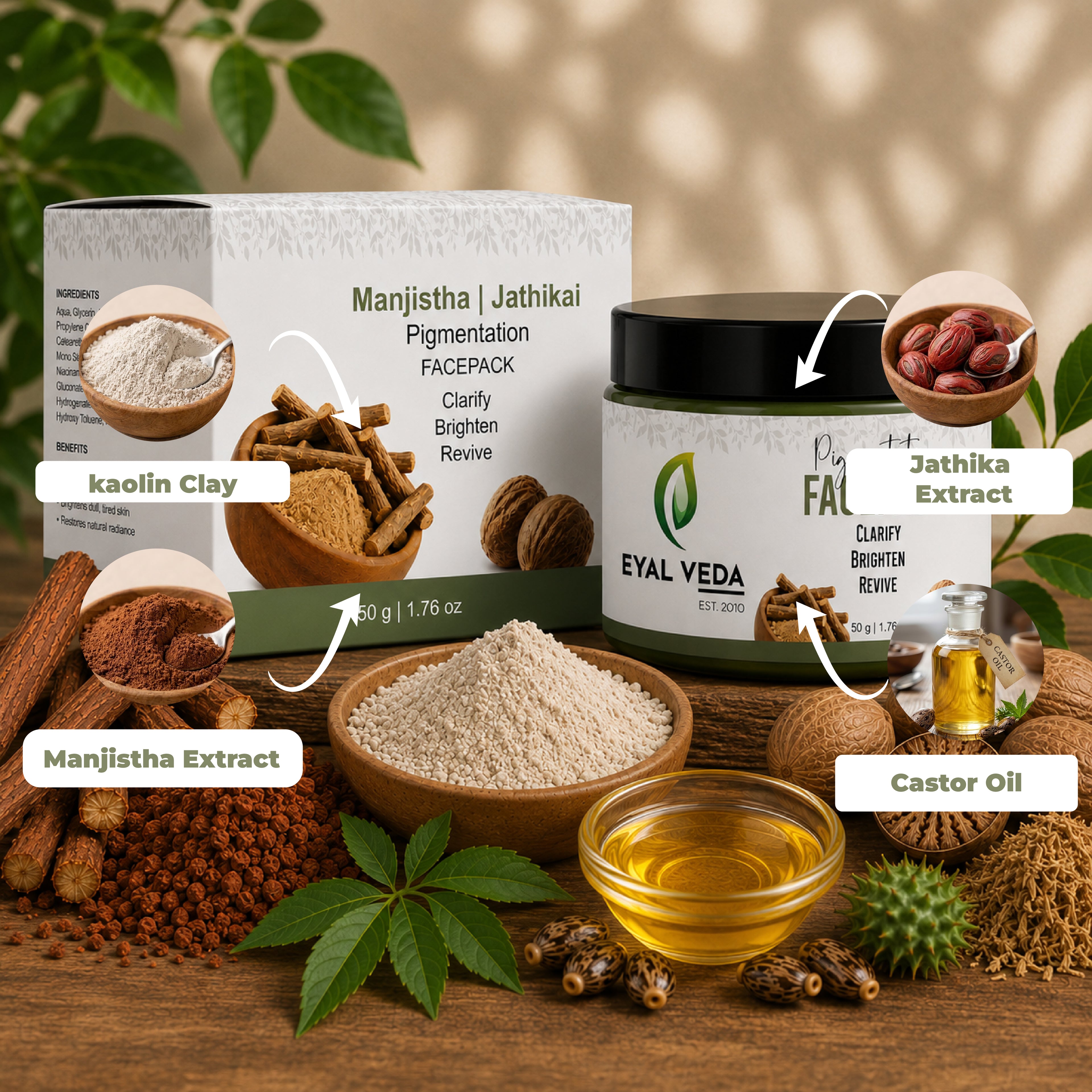 Pigmentation Face pack