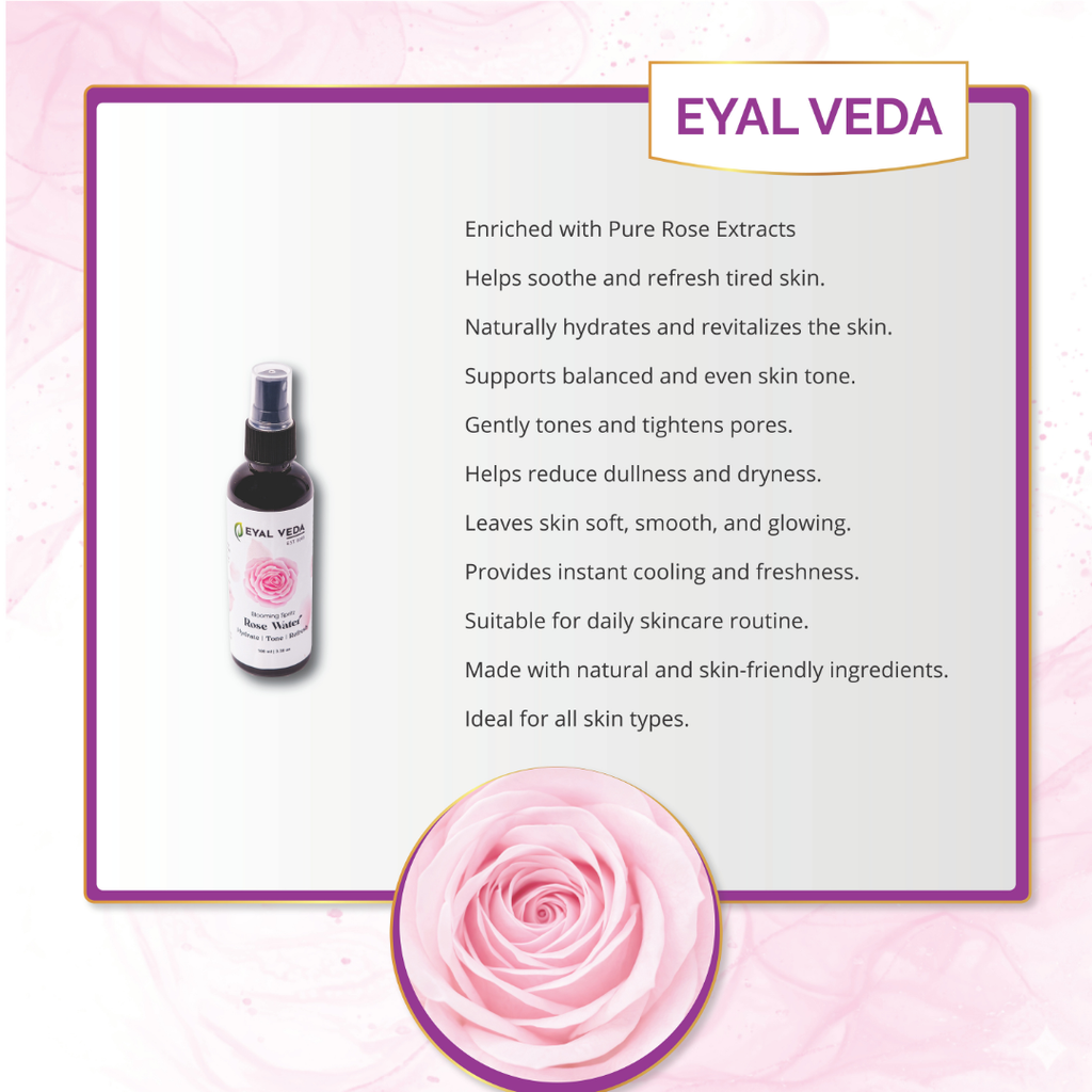 Benefits of rose water toner for glowing hydrated skin