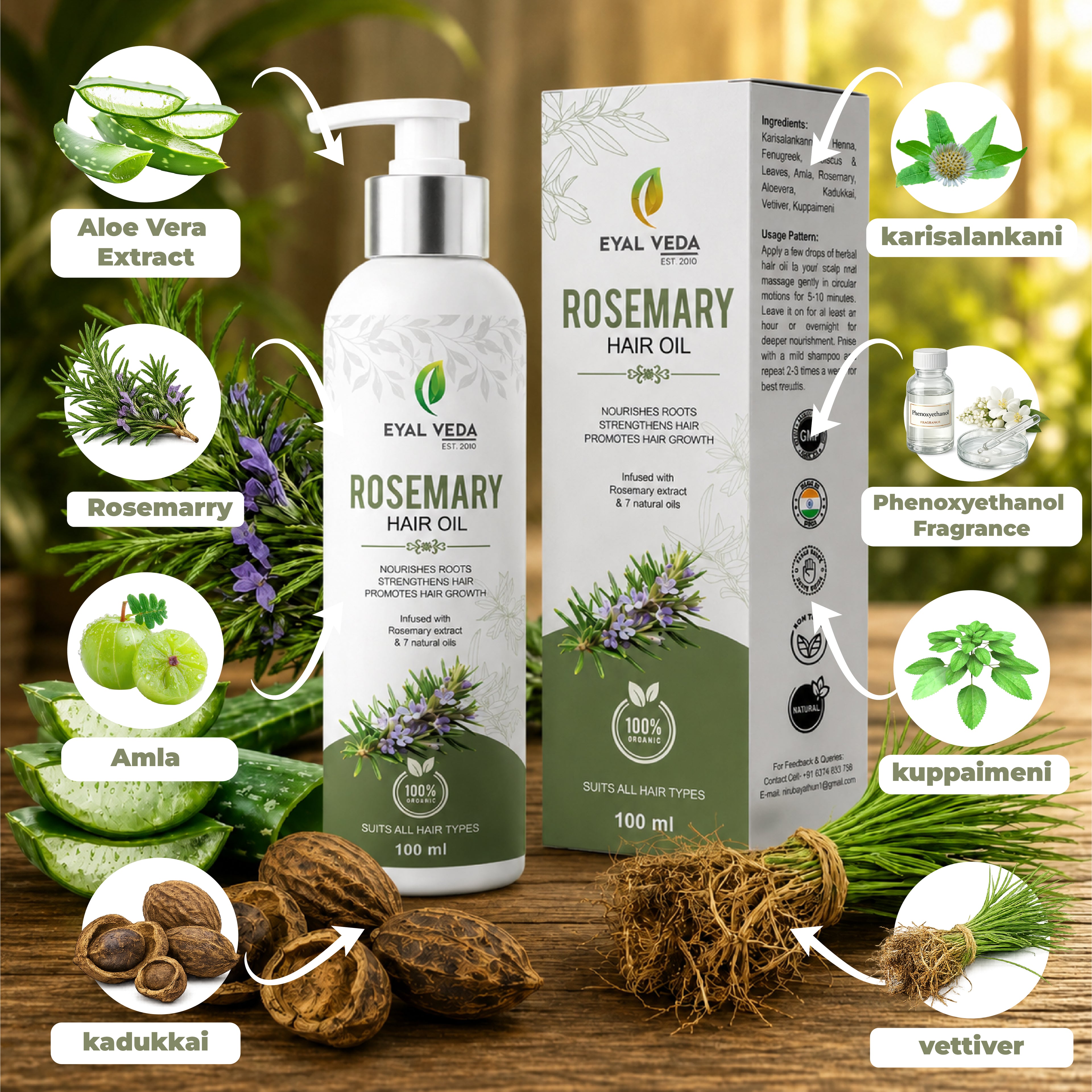 Rosemery Hair Oil