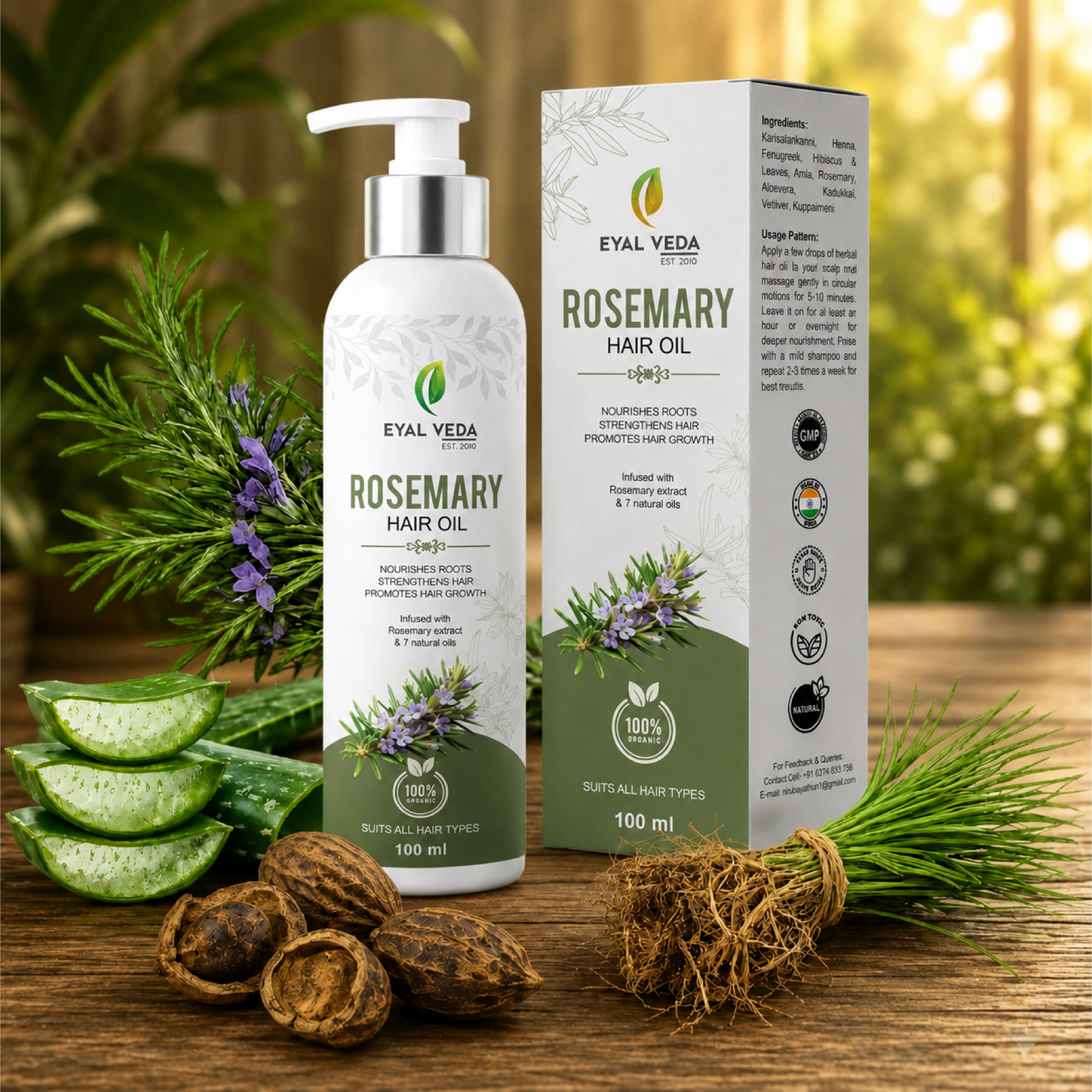 Rosemery Hair Oil